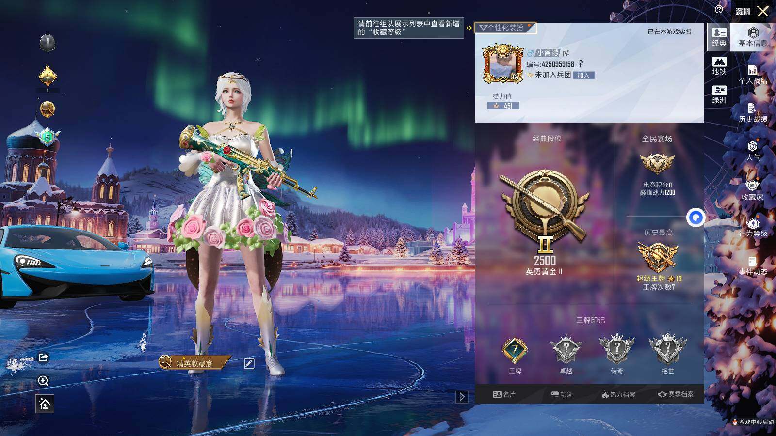 HPCMW412071和平精英账号详情图5