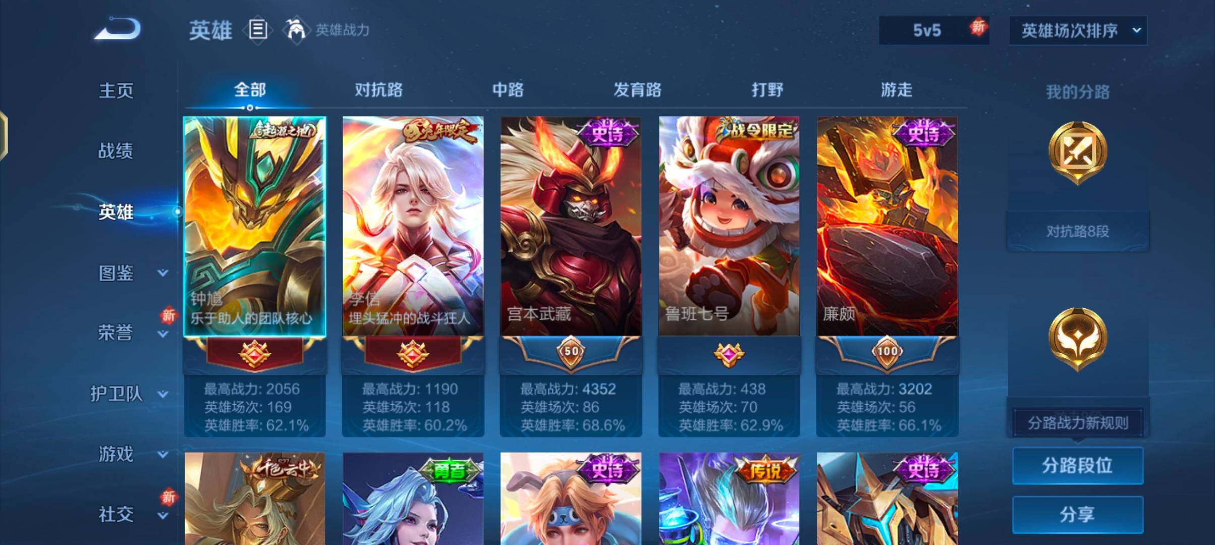 WZJZ425792王者荣耀账号详情图7