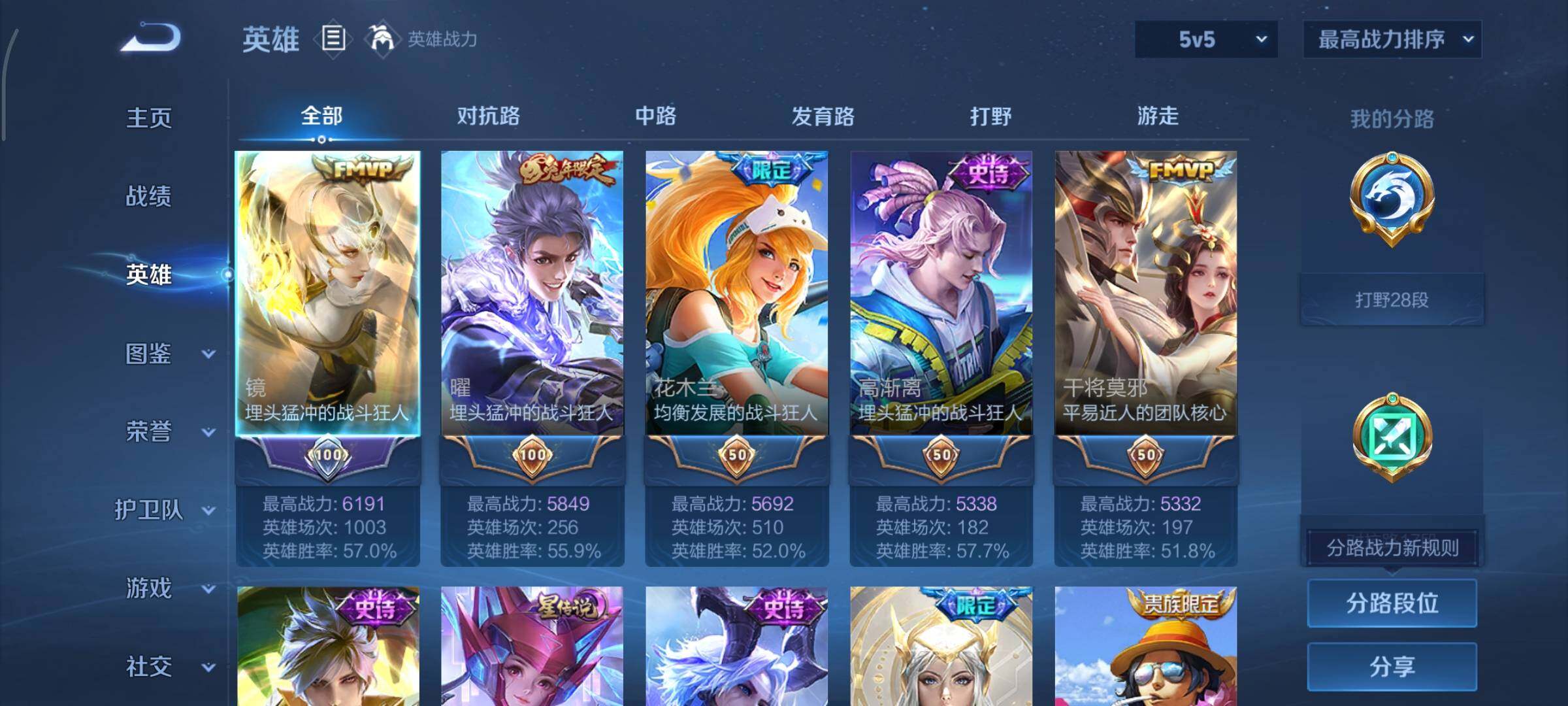 WZCMY422348王者荣耀账号详情图3