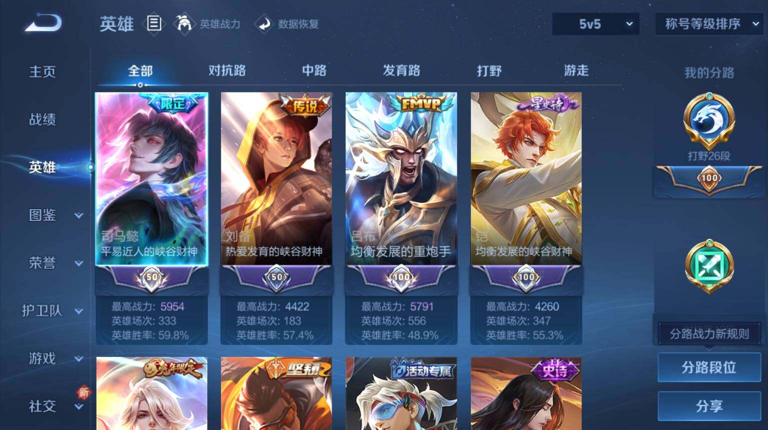 WZ03414454王者荣耀账号详情图4