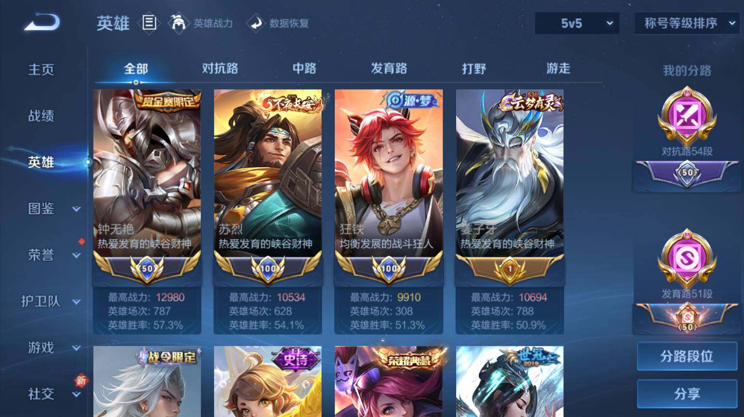 WZ03414413王者荣耀账号详情图4