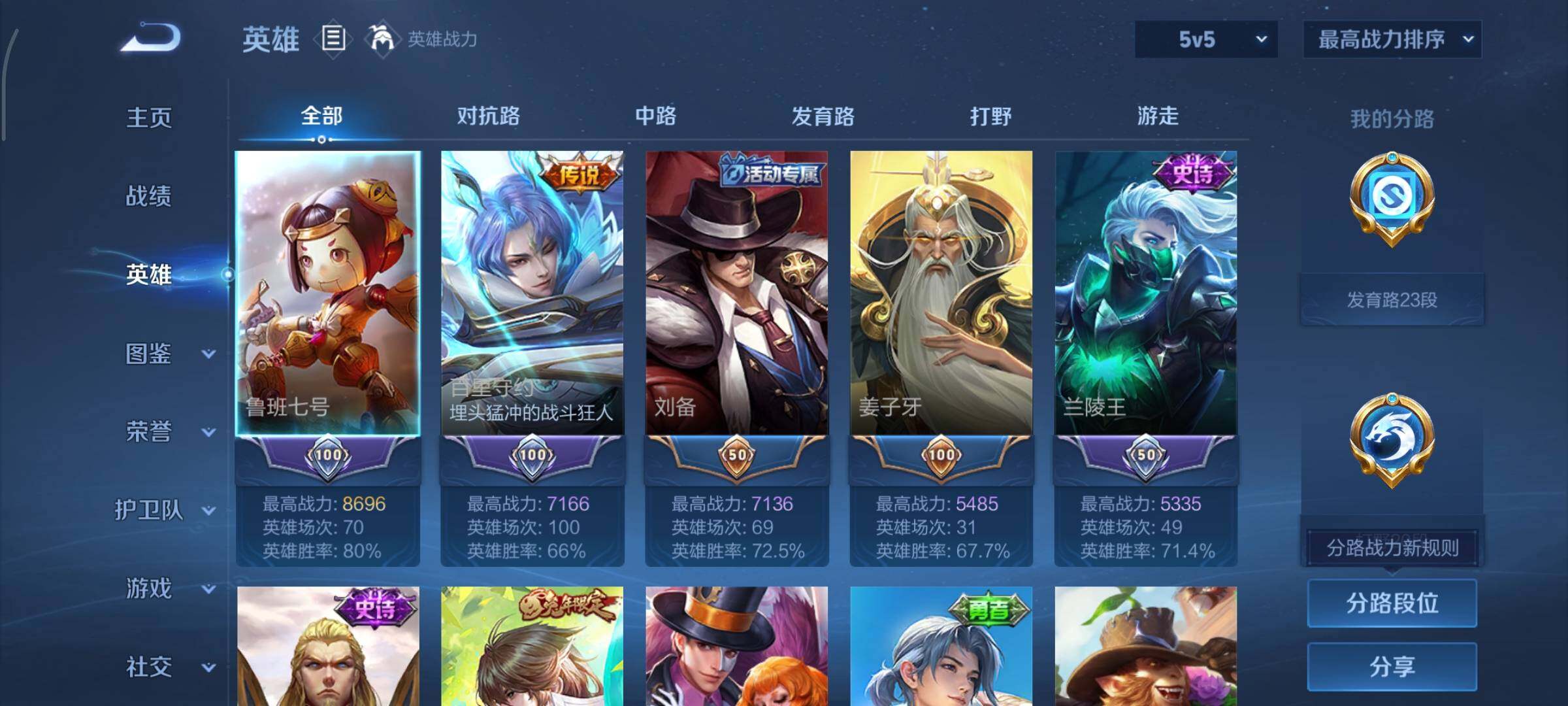 WZCMY415445王者荣耀账号详情图3