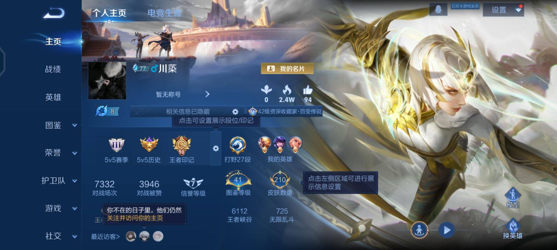 WZQM492986王者荣耀账号详情图3