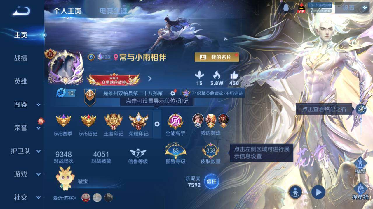 WZ03414487王者荣耀账号详情图4