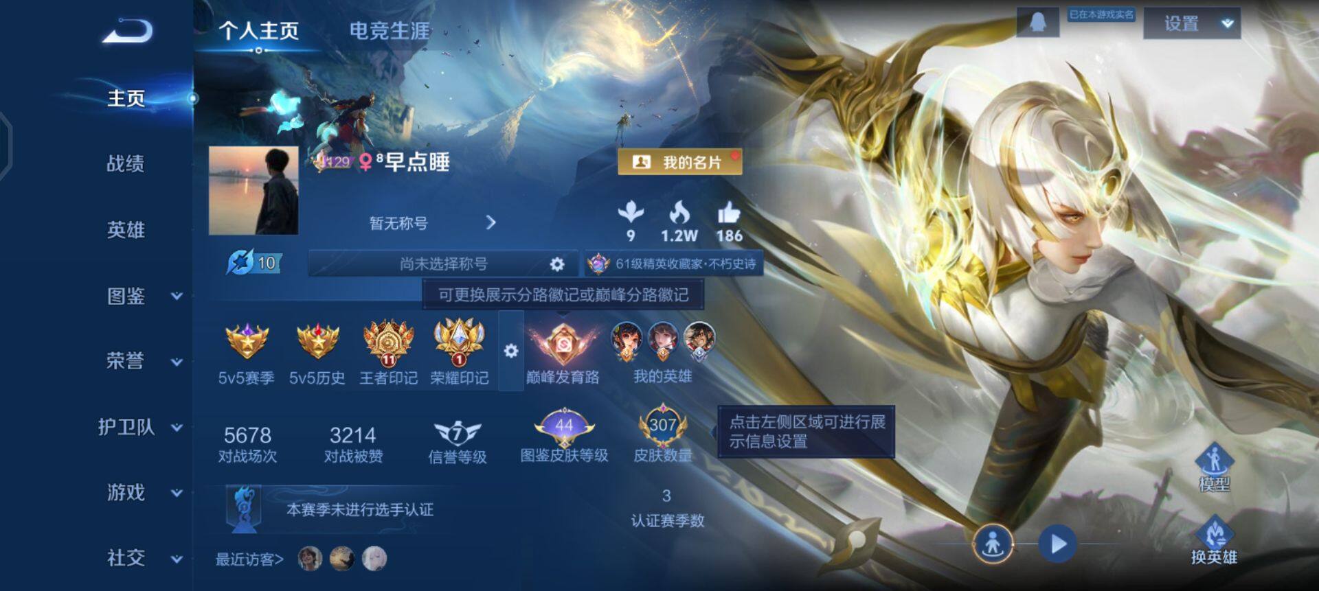 WZQM440909王者荣耀账号详情图3