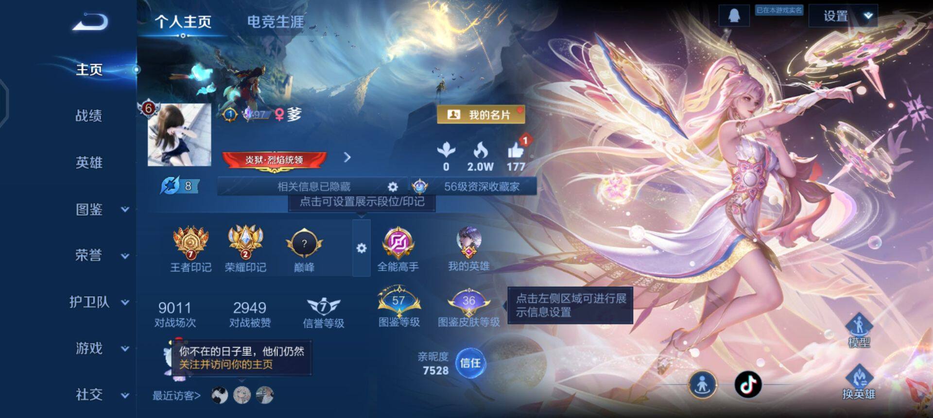 WZQM458471王者荣耀账号详情图3