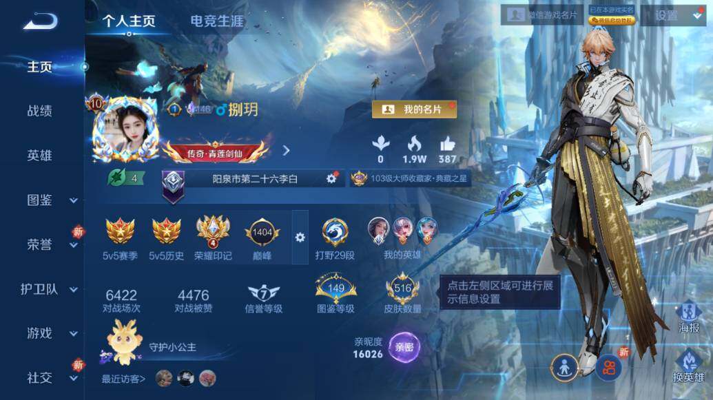 WZLE417826王者荣耀账号详情图10 WZLE417826王者荣耀账号详情图10