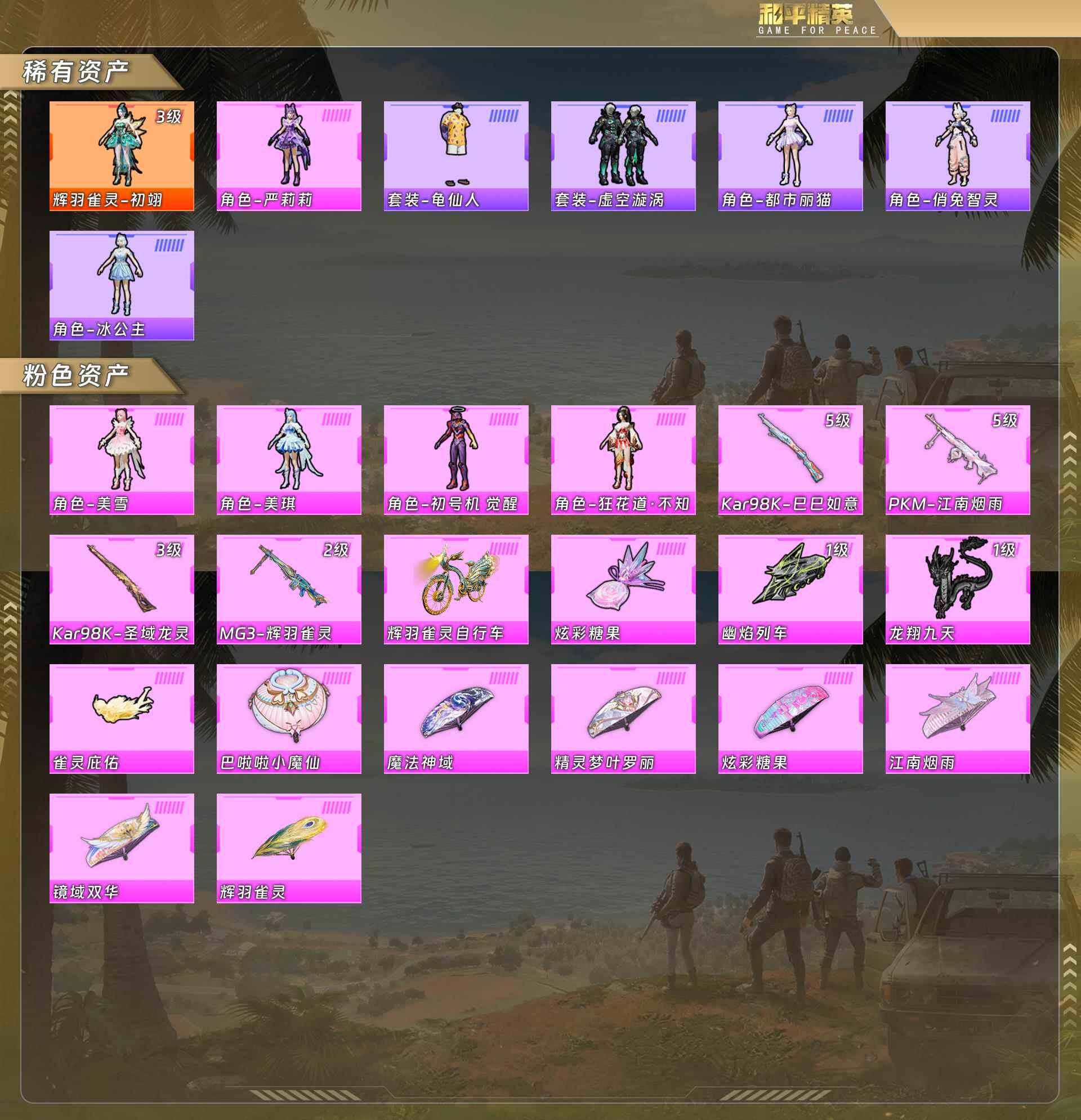 HPQM478233和平精英账号详情图6