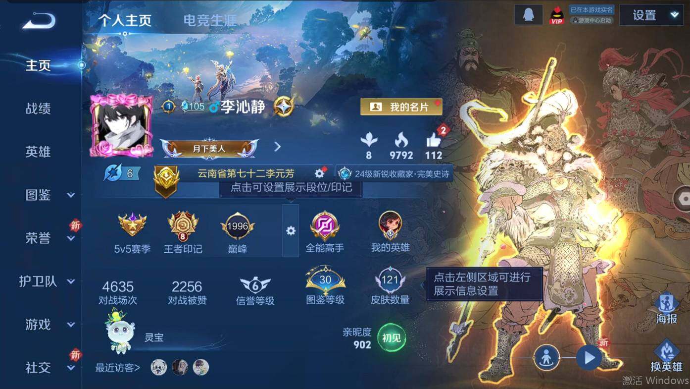 WZCMW495680王者荣耀账号详情图7