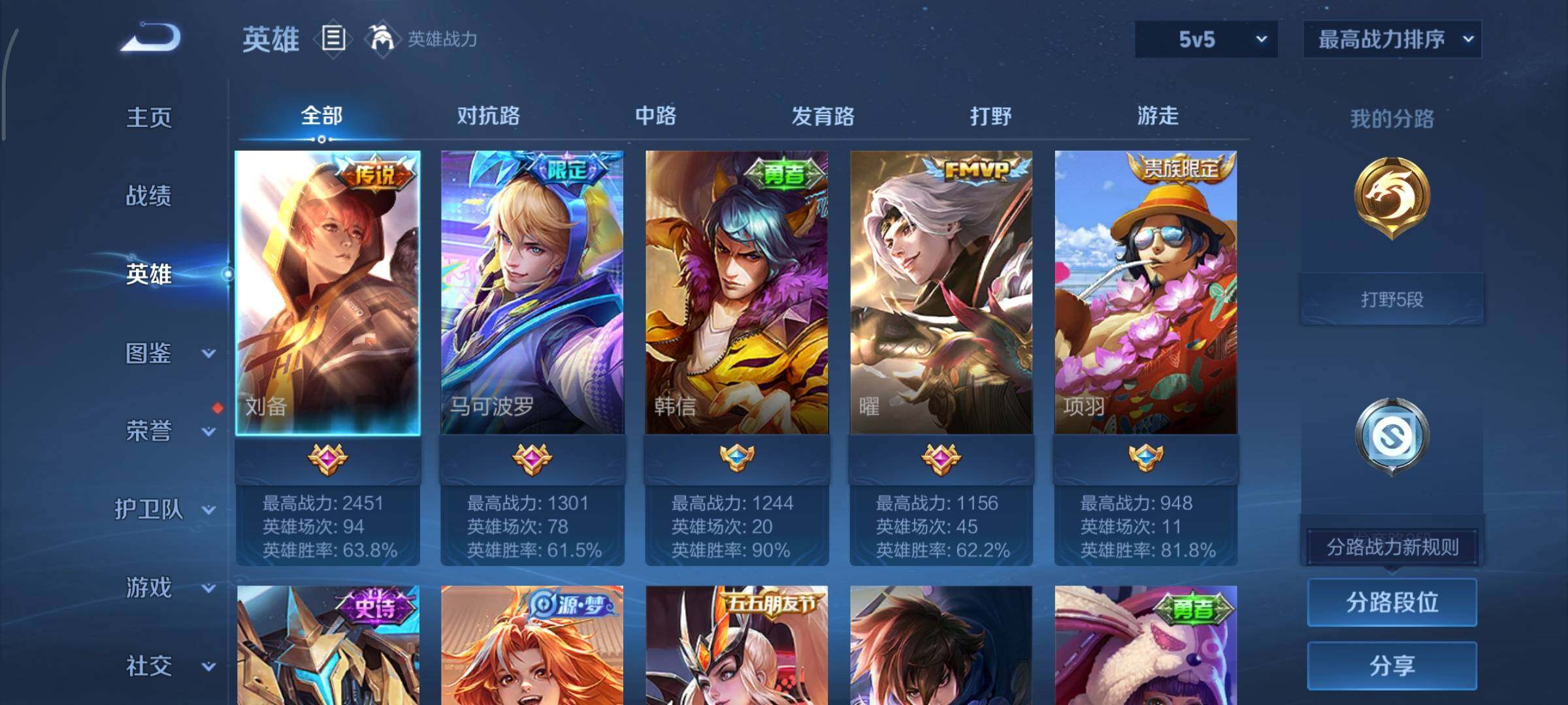 WZCMY418036王者荣耀账号详情图3