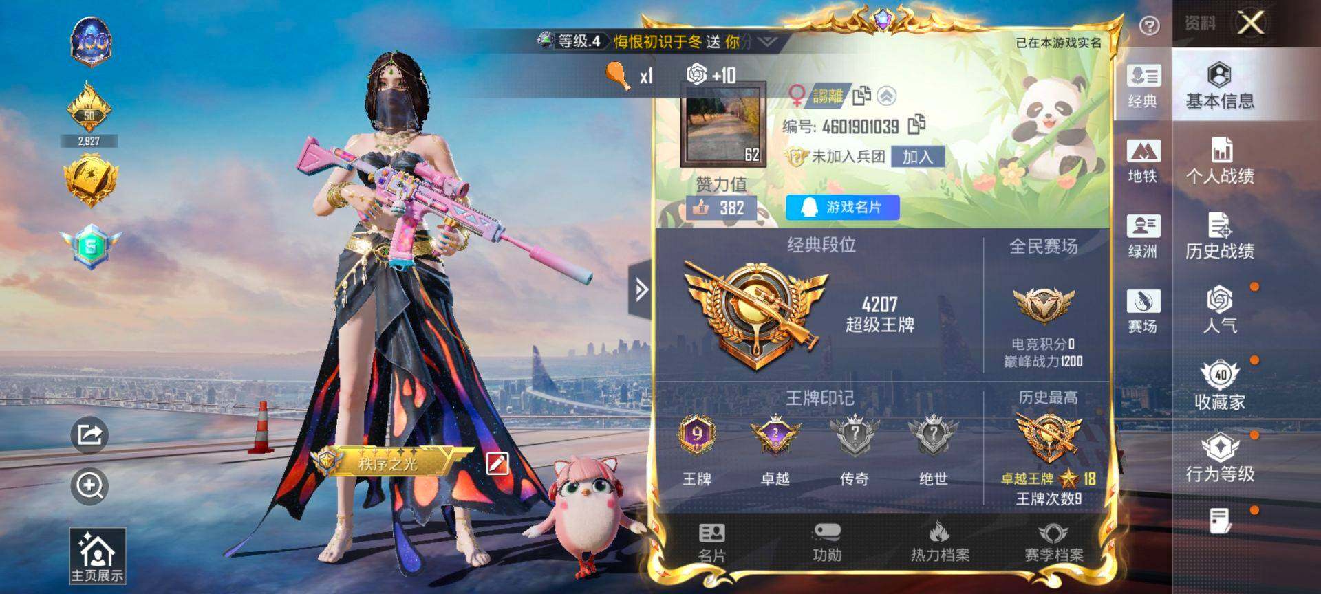 HPQM411566和平精英账号详情图3