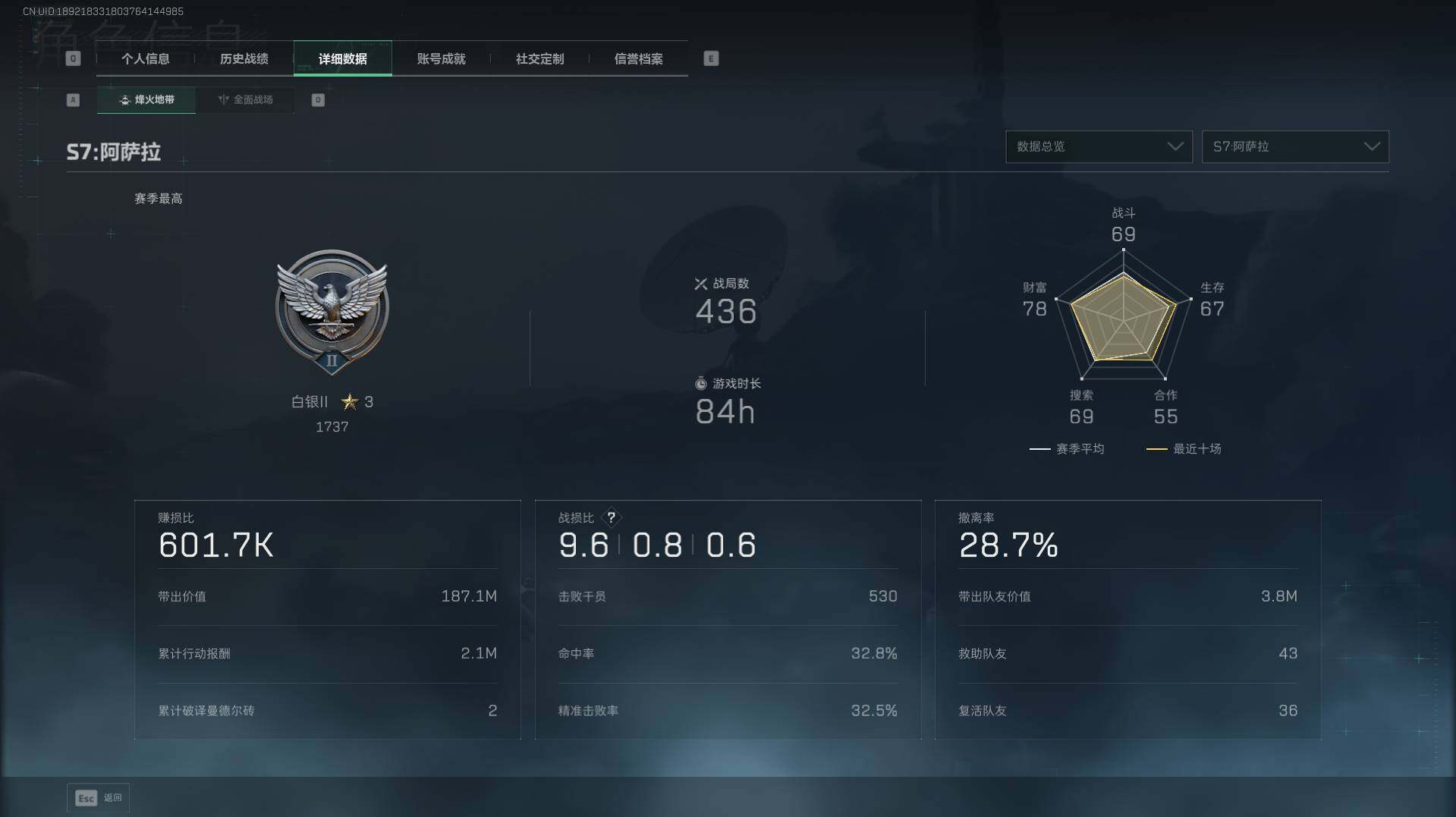 SJZEY44124三角洲行动账号详情图4