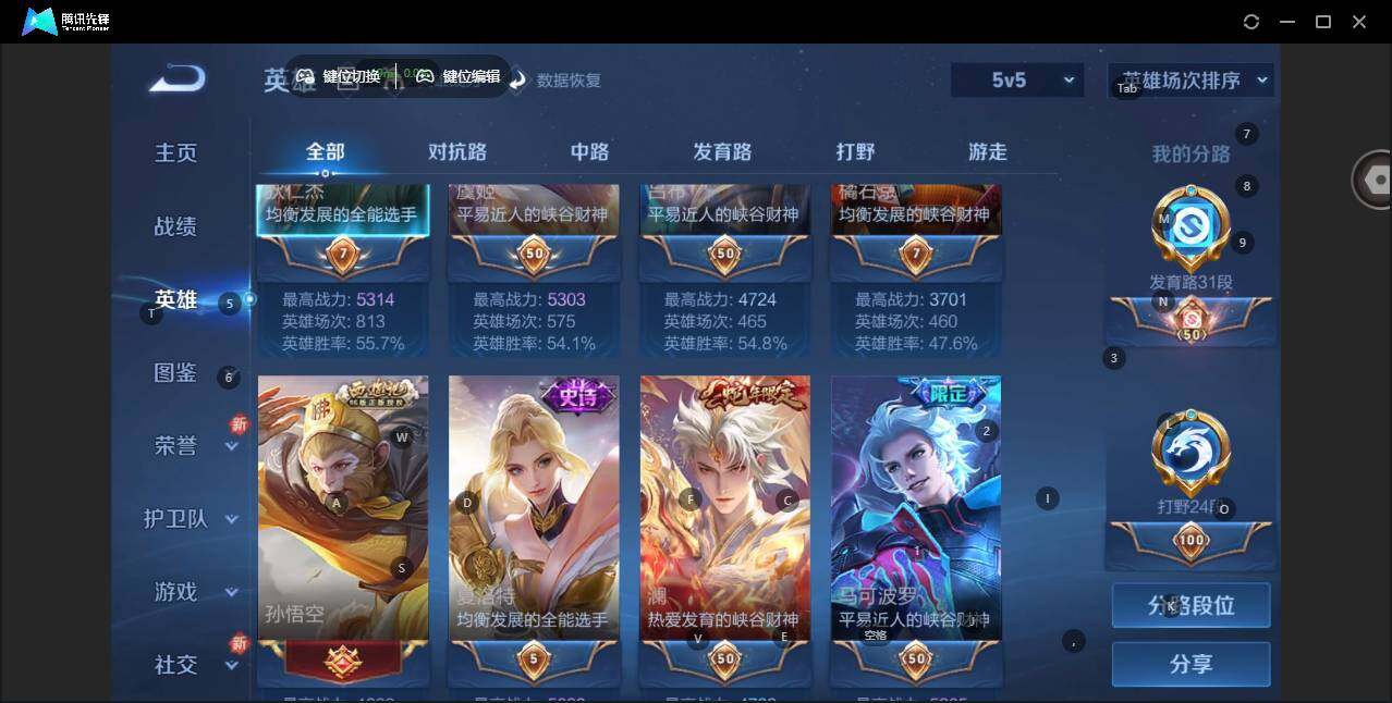 WZLX464353王者荣耀账号详情图11