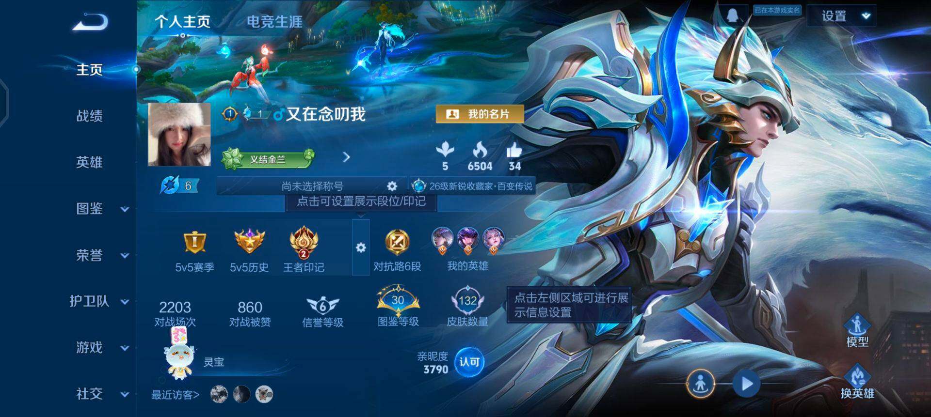 WZQM436620王者荣耀账号详情图3 WZQM436620王者荣耀账号详情图3