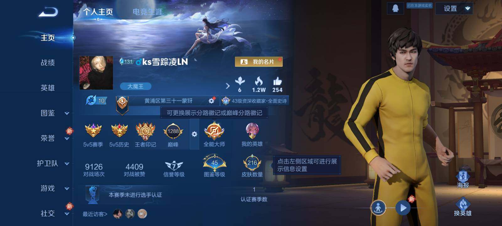 WZLX462853王者荣耀账号详情图6