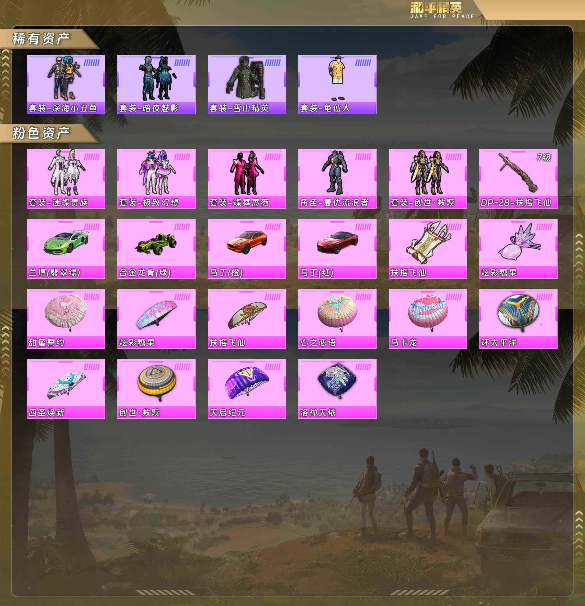 HPQM478240和平精英账号详情图6