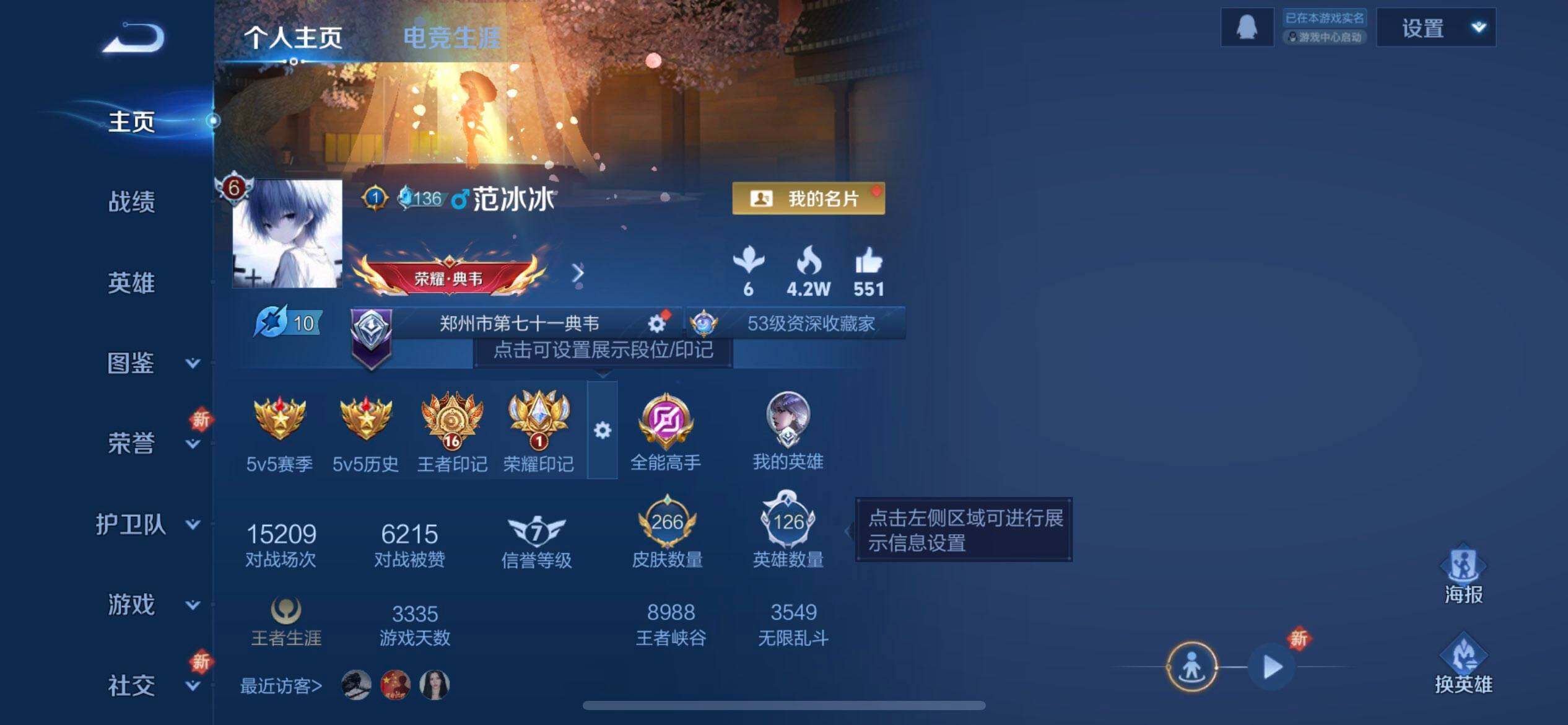 WZQM425172王者荣耀账号详情图3