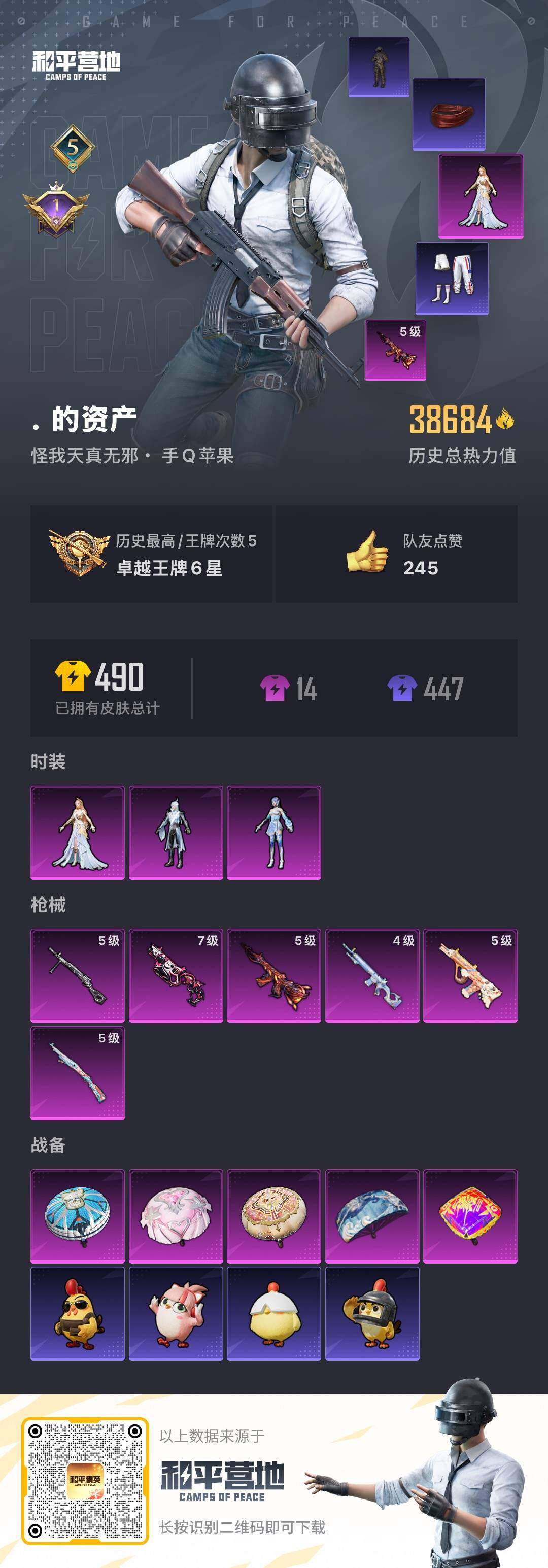 HPDN412692和平精英账号详情图2