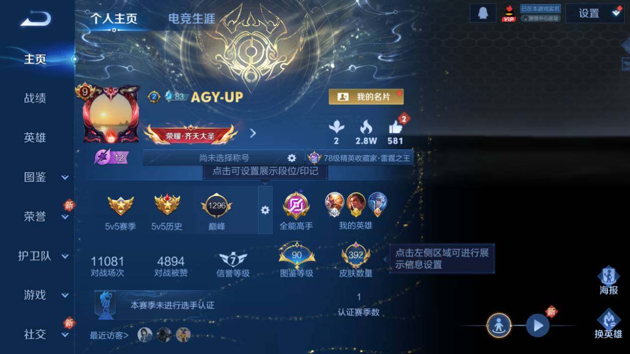 WZLX464293王者荣耀账号详情图8