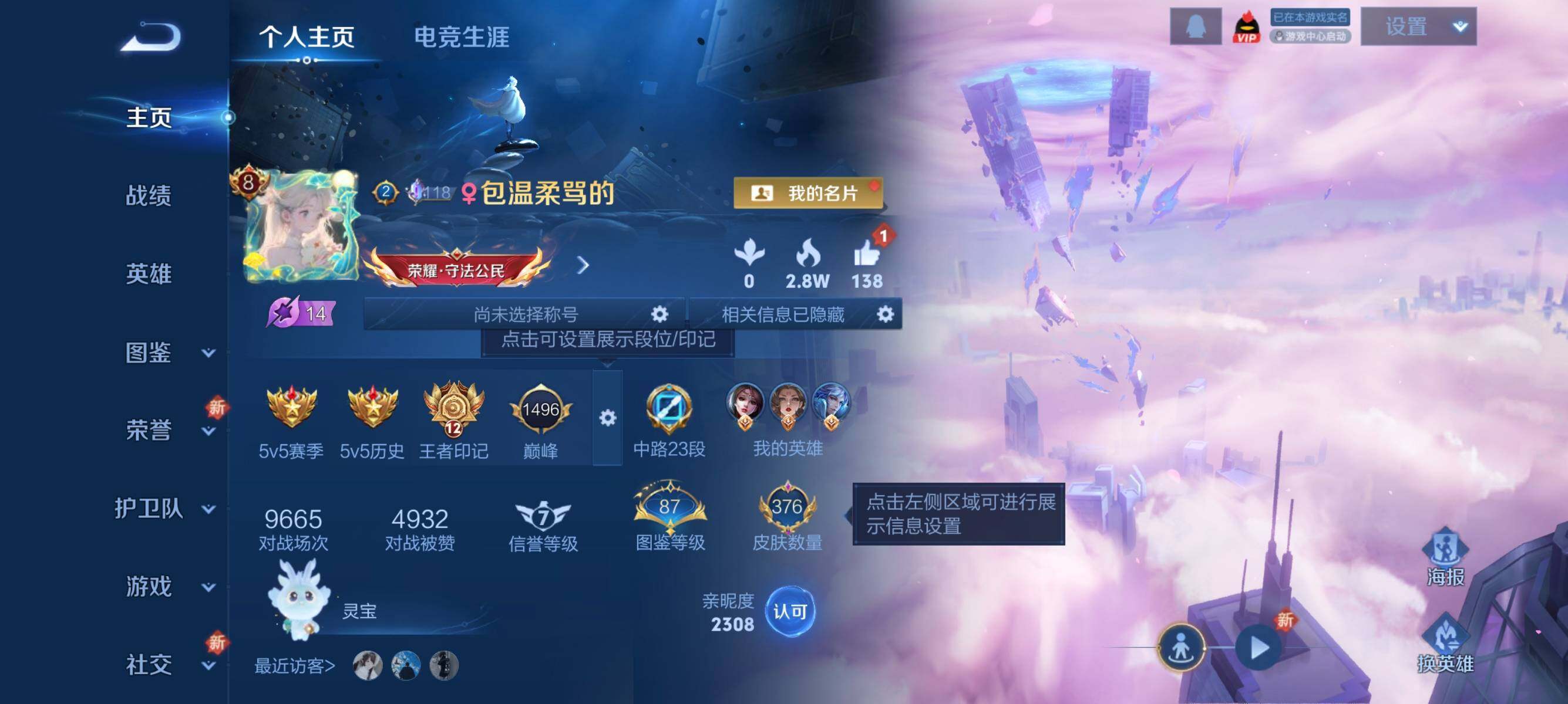 WZJZ439227王者荣耀账号详情图8