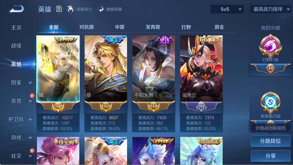 WZ03418160王者荣耀账号详情图11