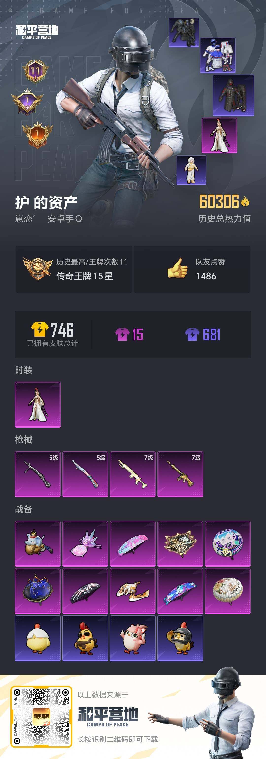 HPKG461613和平精英账号详情图5