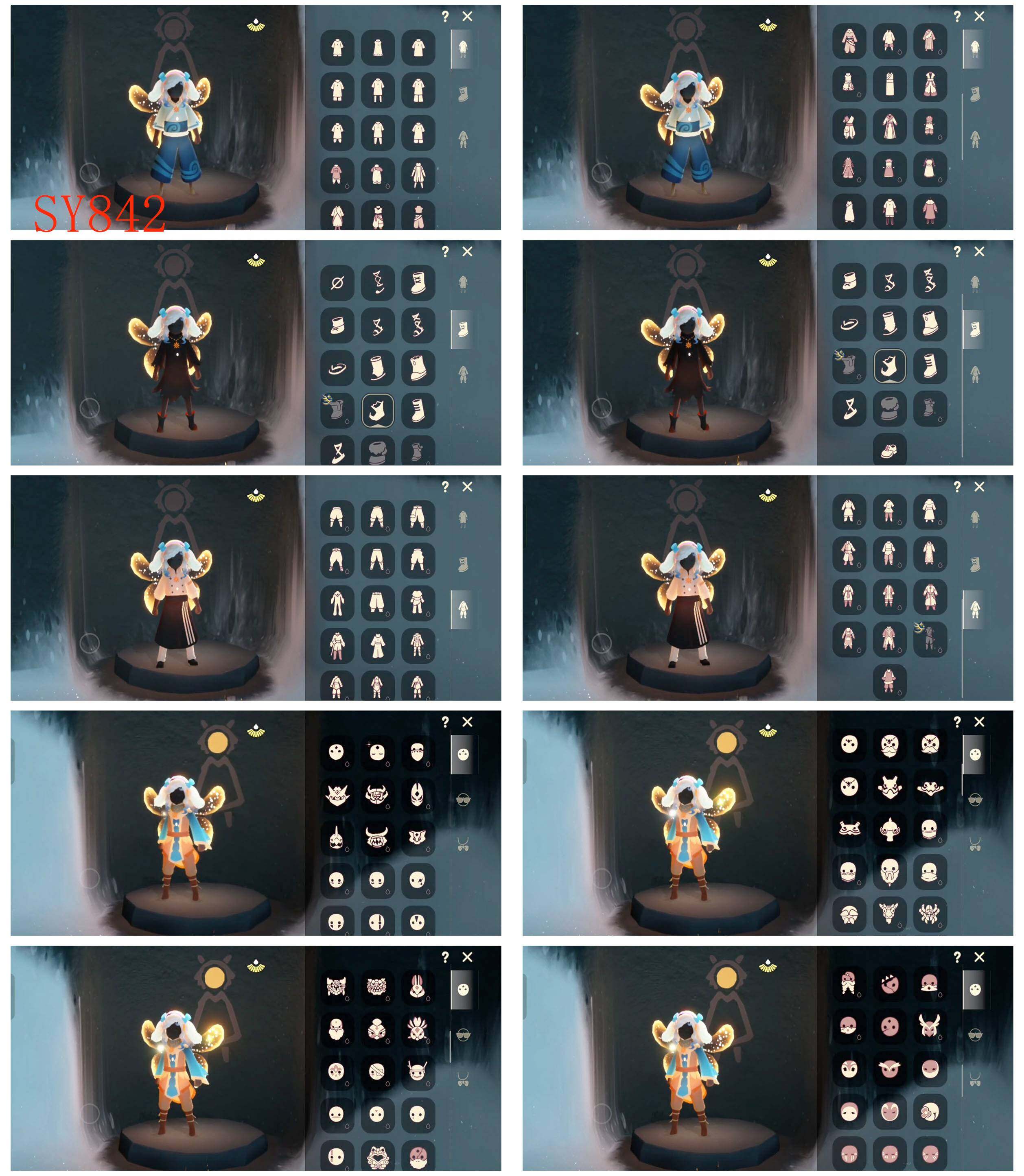 光遇账号安卓官服17季9翼白枭线框斗篷蝙蝠斗欧若拉之翼暖冬瑞雪TGC斗篷透明蝶翼详情看图，价格可刀
资源：蜡烛 1757   爱心468    红烛29   翼9
已毕业地图：全图毕业
毕业季节：   梦想季  集