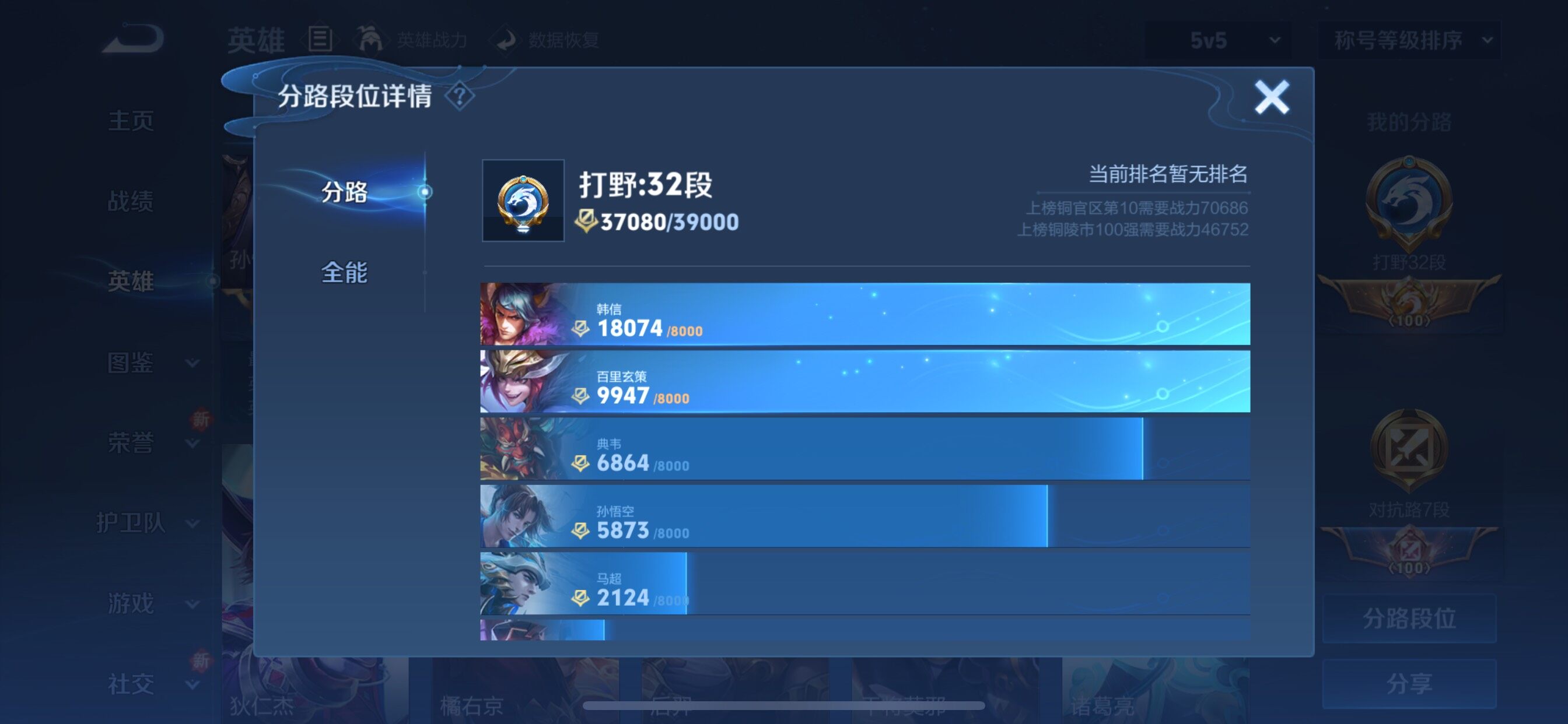 WZCMY420538王者荣耀账号详情图7