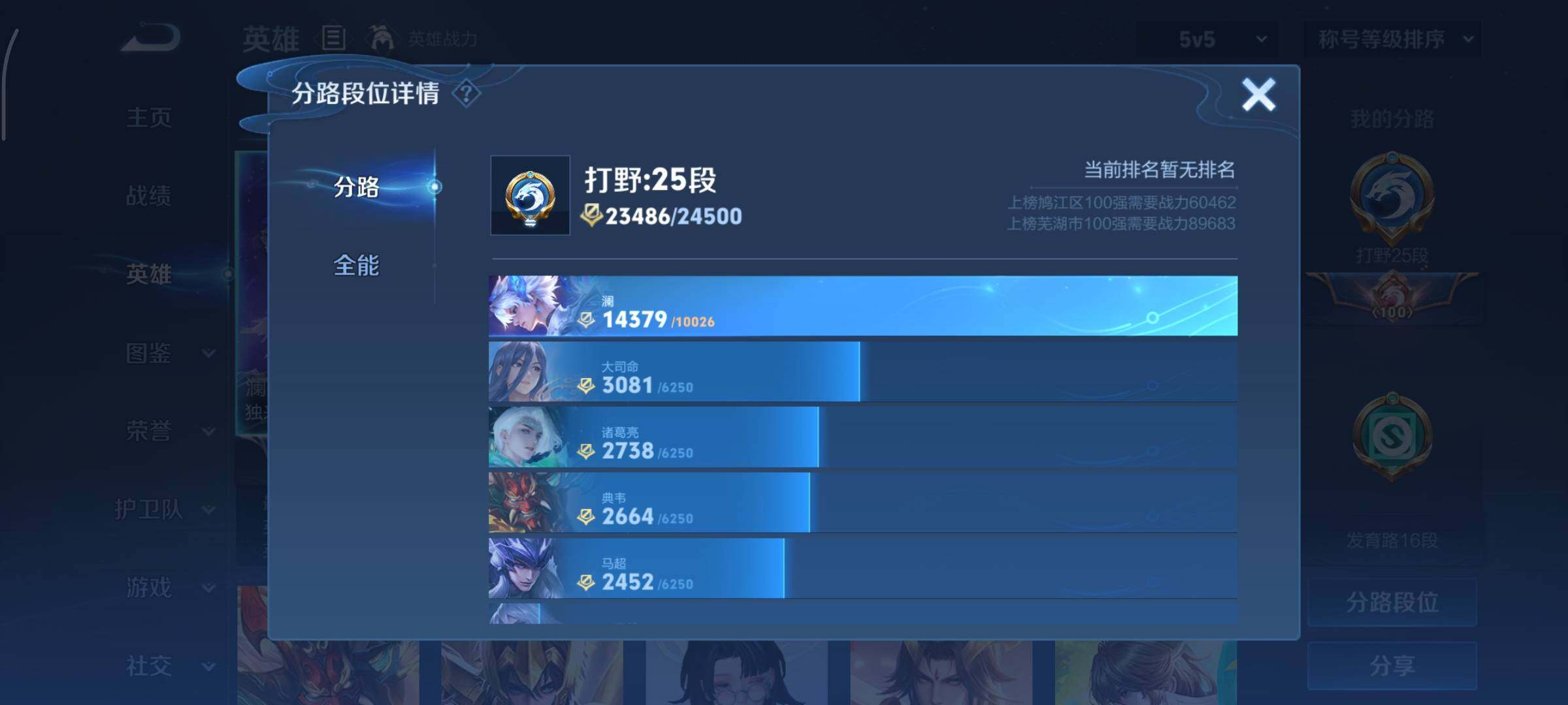 WZCMY420752王者荣耀账号详情图4 WZCMY420752王者荣耀账号详情图4