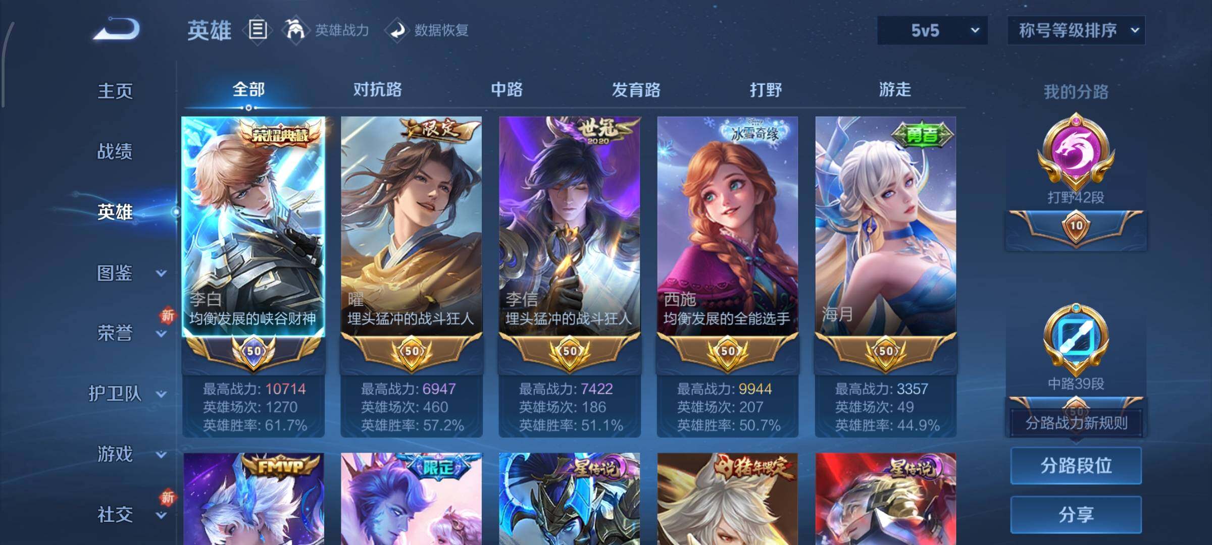 WZCMW442549王者荣耀账号详情图3