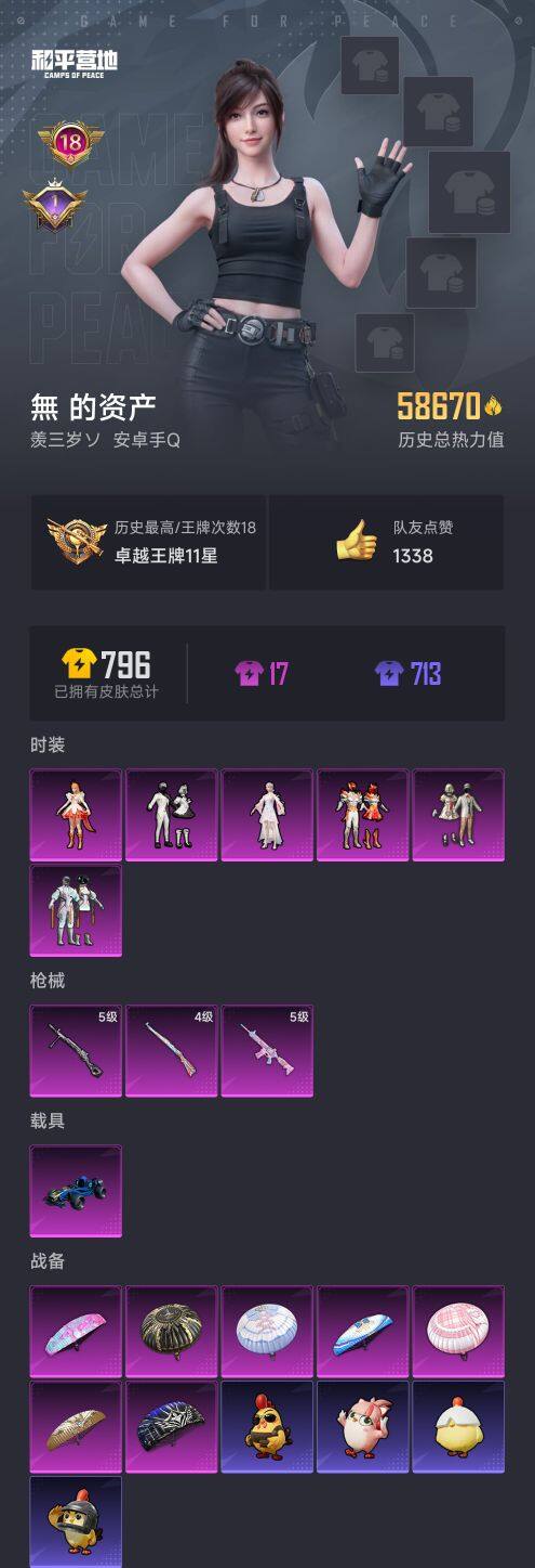 HPCMW413721和平精英账号详情图6