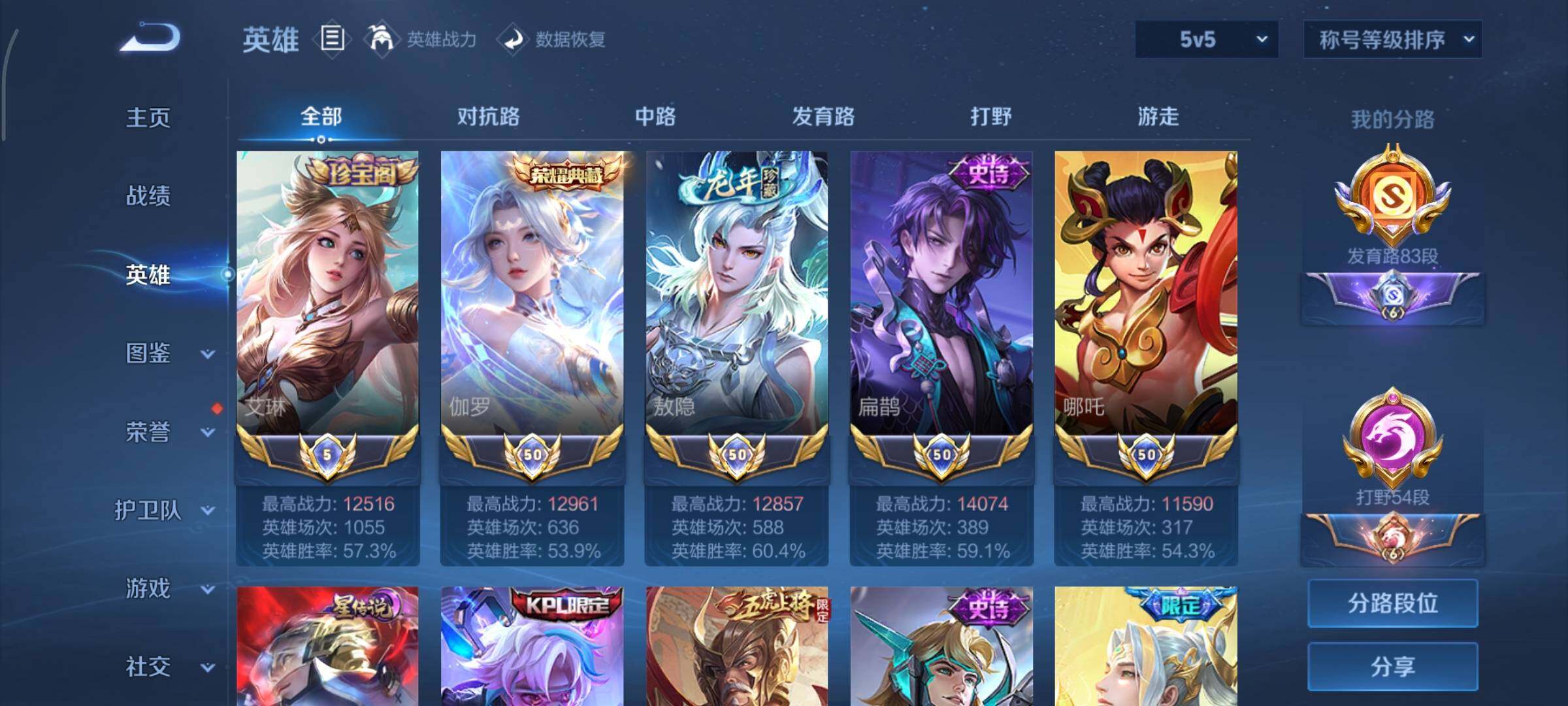 WZCMY420531王者荣耀账号详情图4