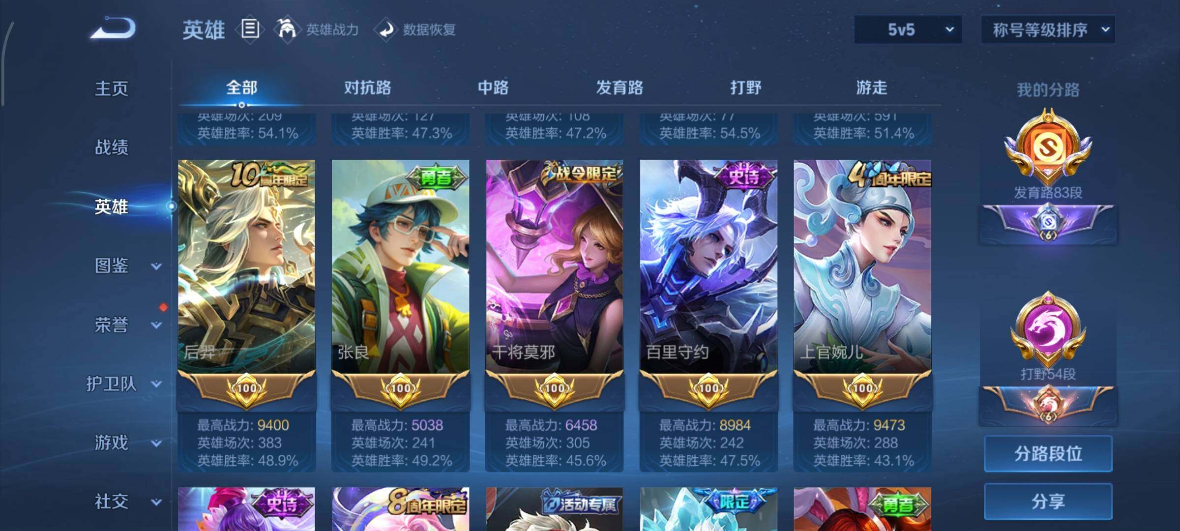 WZCMY420531王者荣耀账号详情图9