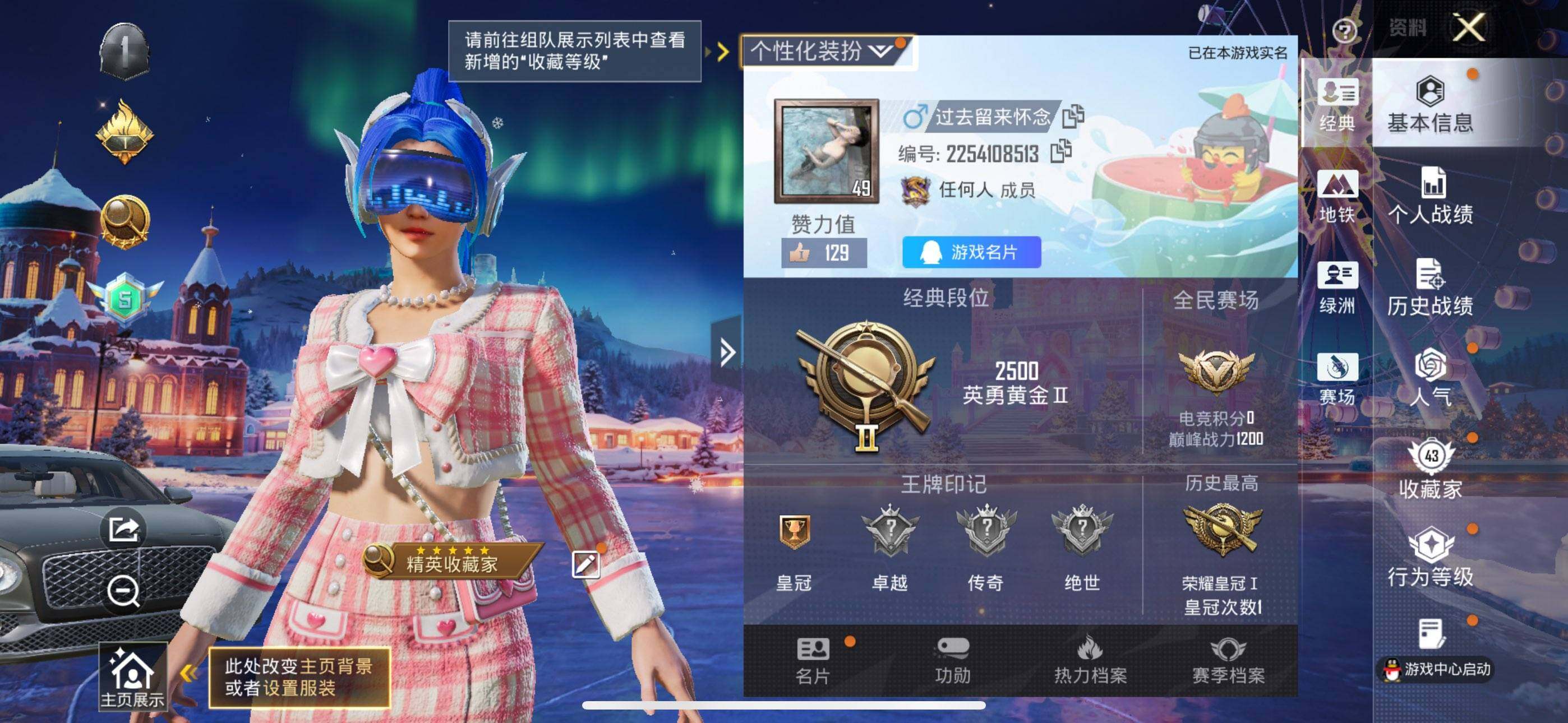 HPQM478243和平精英账号详情图3