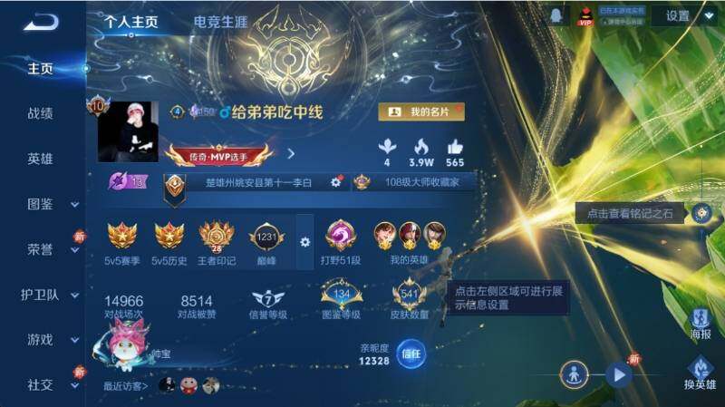 WZLX470451王者荣耀账号详情图3