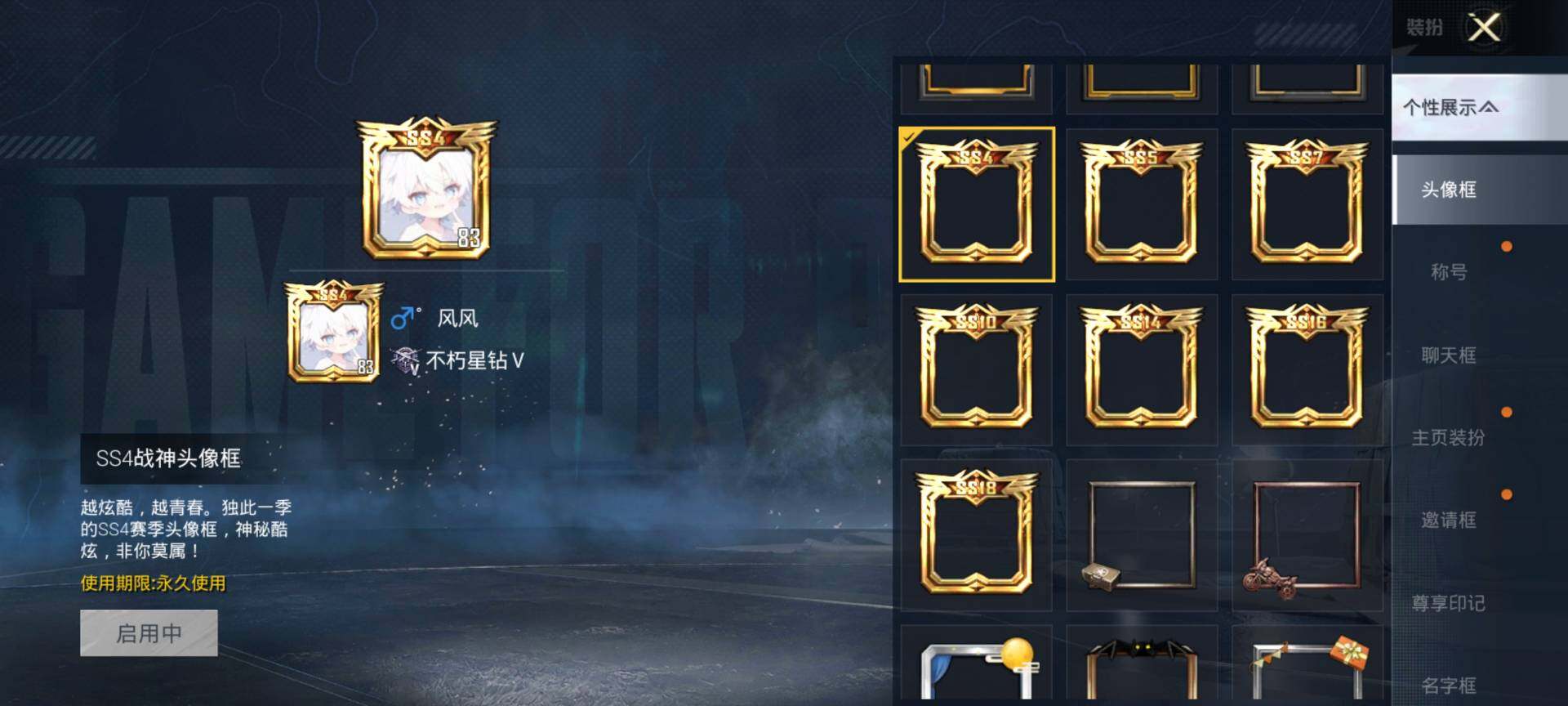 HPQM413043和平精英账号详情图4