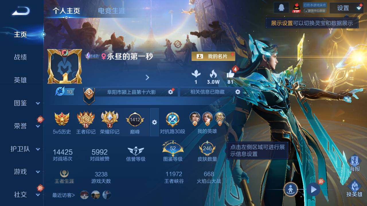 WZ03421350王者荣耀账号详情图14