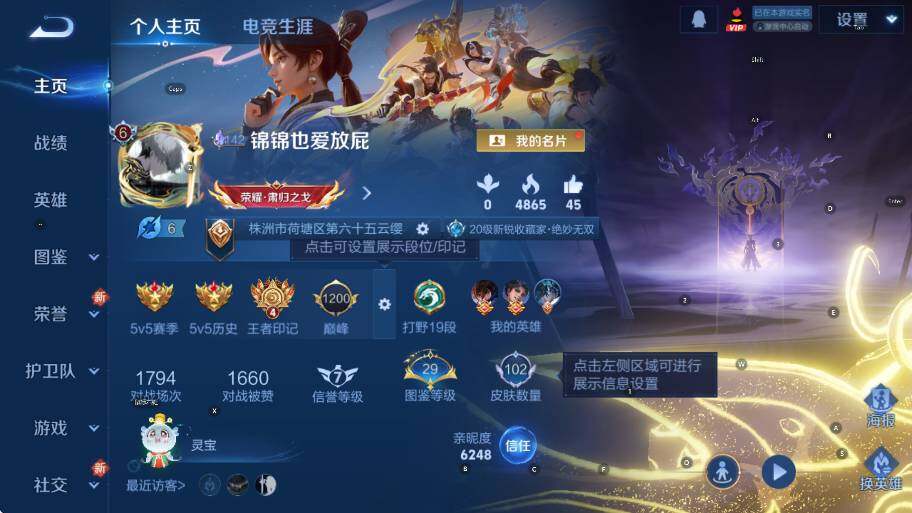 WZCMW419375王者荣耀账号详情图5