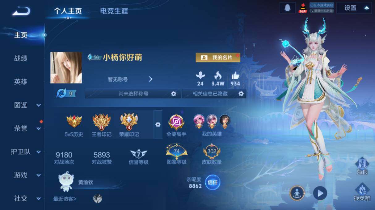 WZ03421050王者荣耀账号详情图10