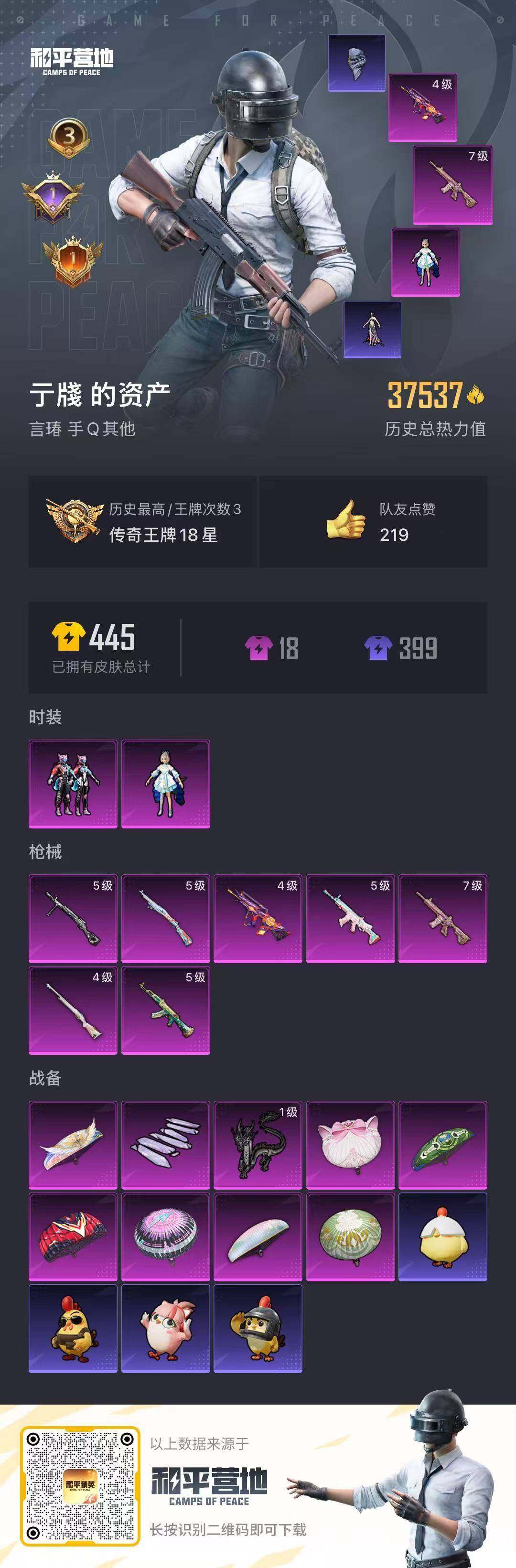 HPQM413117和平精英账号详情图17