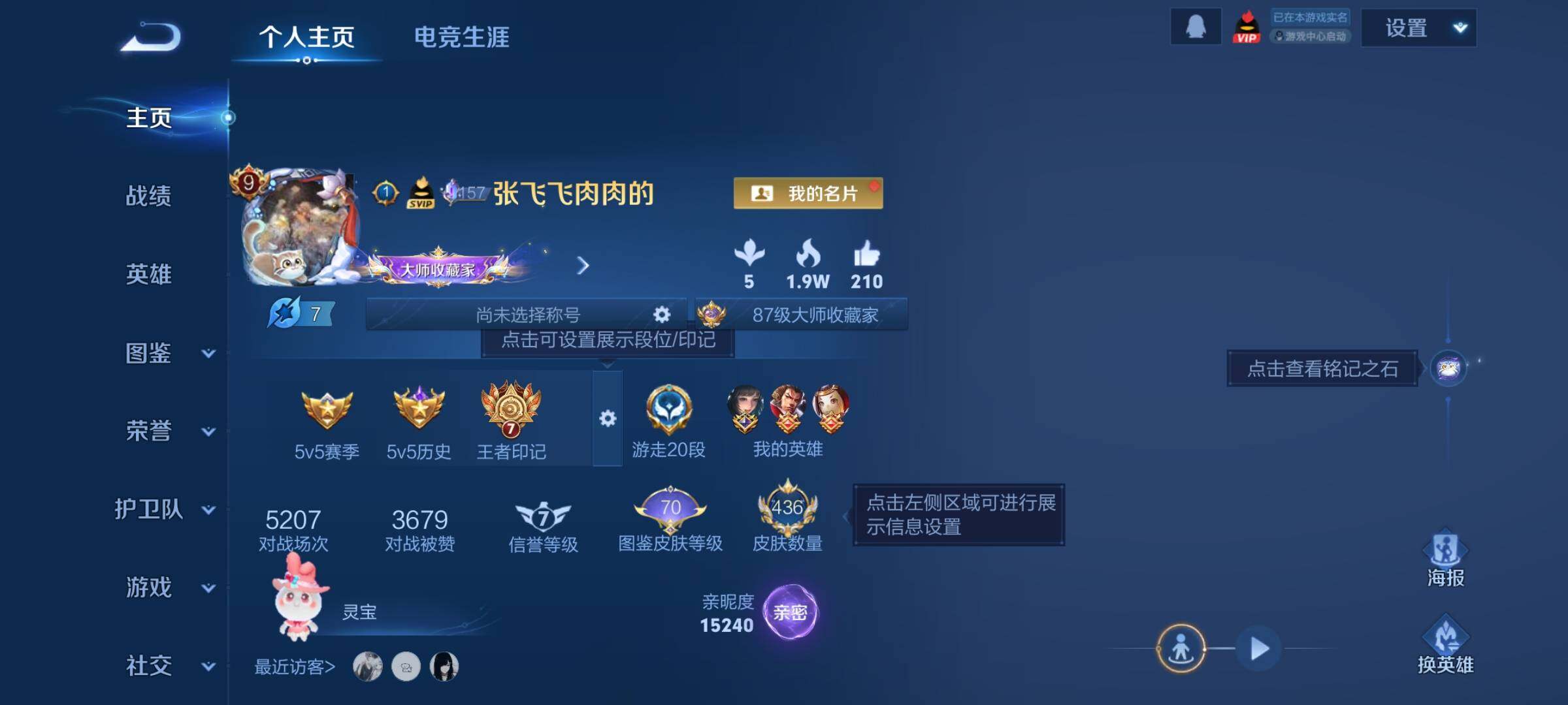 WZDN419572王者荣耀账号详情图2