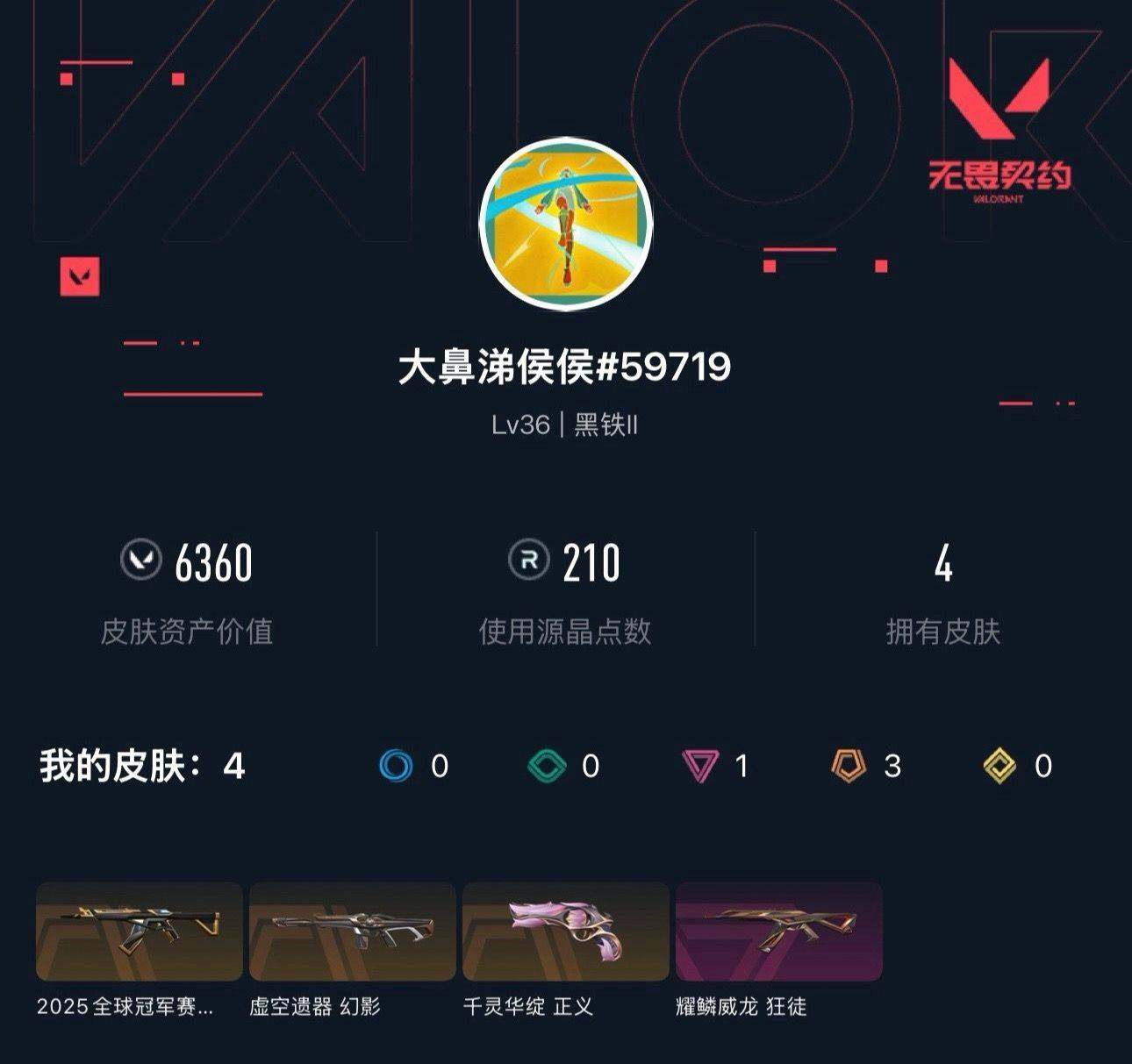 WWQXL41590无畏契约账号详情图2 WWQXL41590无畏契约账号详情图2