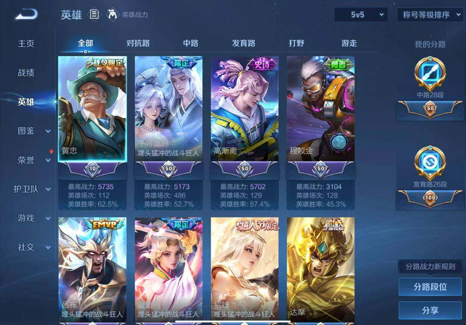 WZCMW467133王者荣耀账号详情图3