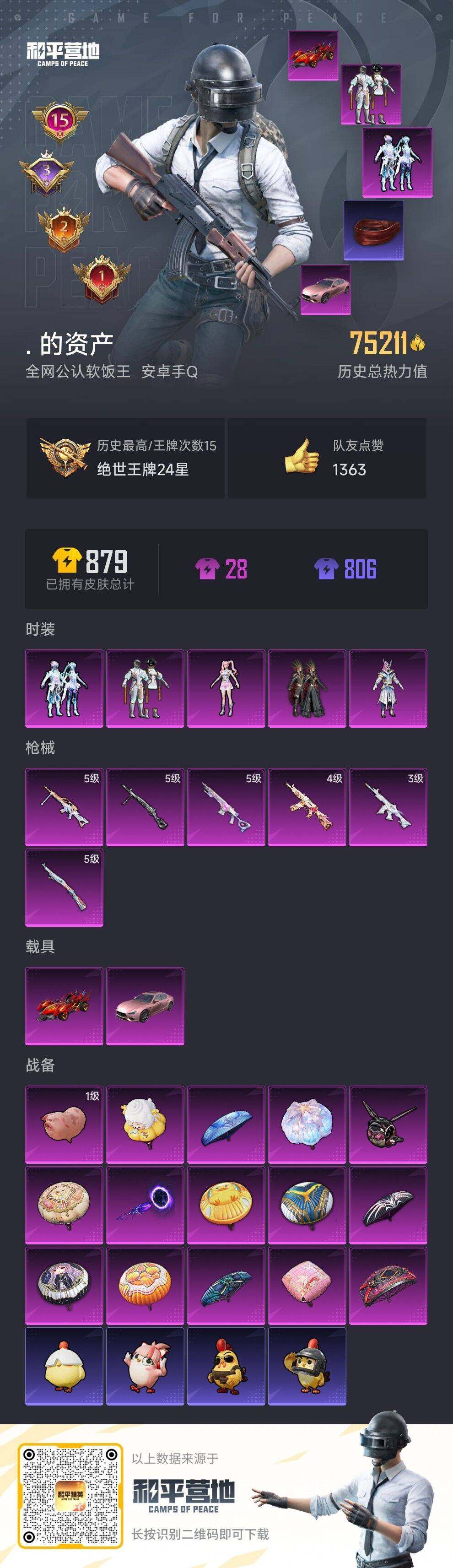 HPCMW418797和平精英账号详情图3