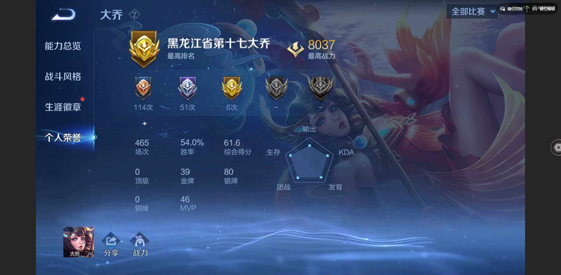 WZQM423310王者荣耀账号详情图13