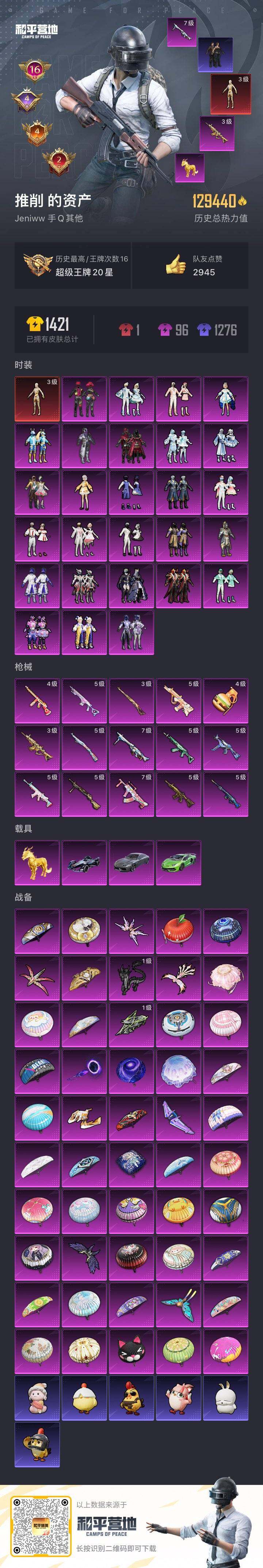 HPDN412012和平精英账号详情图3