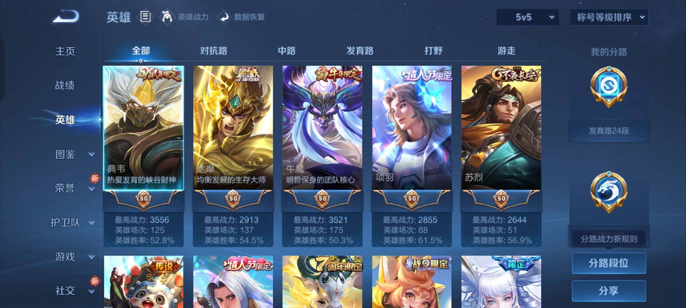 WZCMW429068王者荣耀账号详情图3