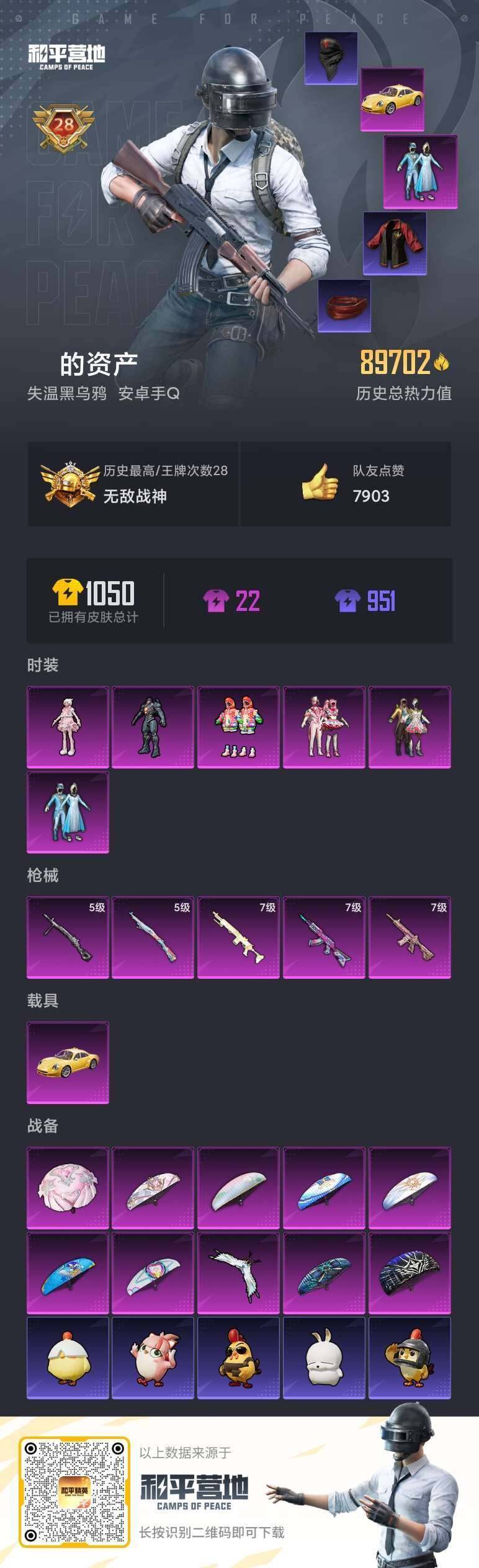 HPCMW416676和平精英账号详情图9