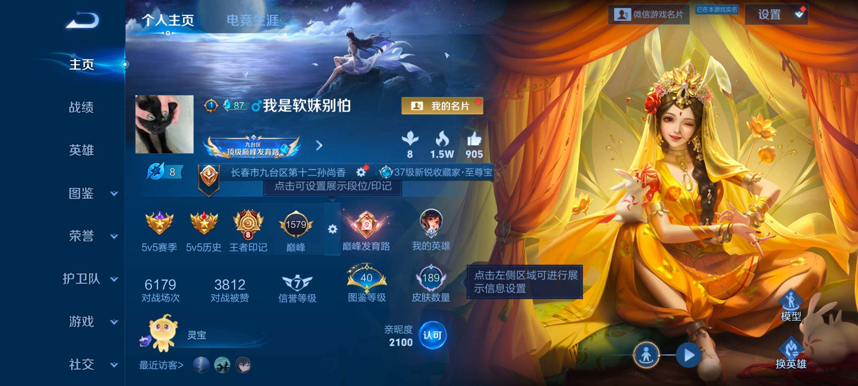 WZCMW437940王者荣耀账号详情图3