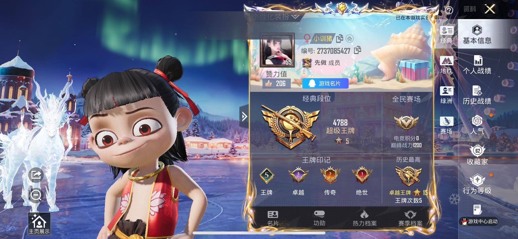 HPCMW419116和平精英账号详情图2